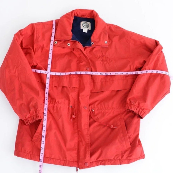 Vintage R&R Red Utility Fall Jacket Size 12 - Picture 4 of 15